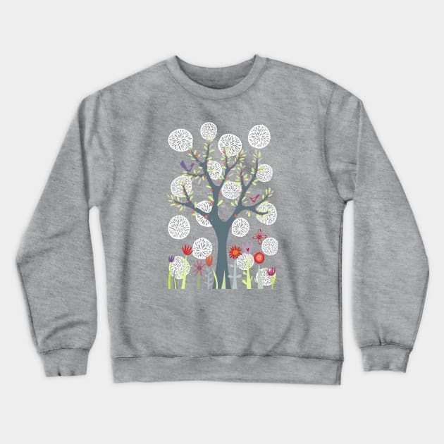 The Garden Crewneck Sweatshirt by NicSquirrell